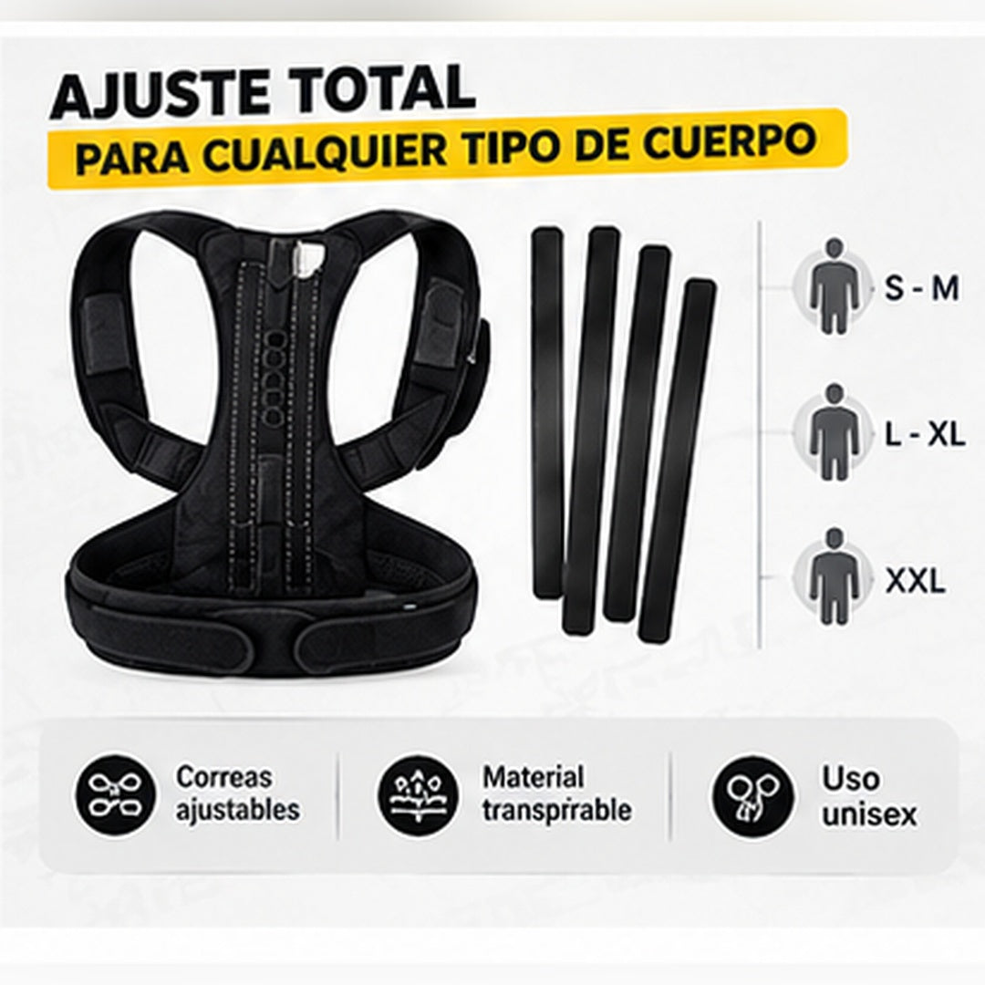 Corrector Postura CX-5 Recupera tu Confianza y Alineación.
