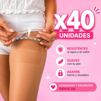 CINTA REAFIRMANTE INVISIBLE PARA LA CELULITIS Y LA FLACIDEZ. Utilízalas donde quieras!!